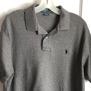 Polo Ralph Lauren Men's L Gray Short Sleeve